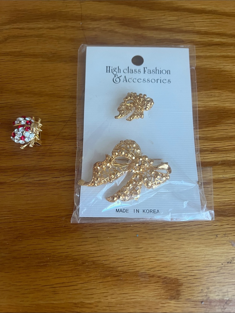 Butterfly and Bumblebee Pins